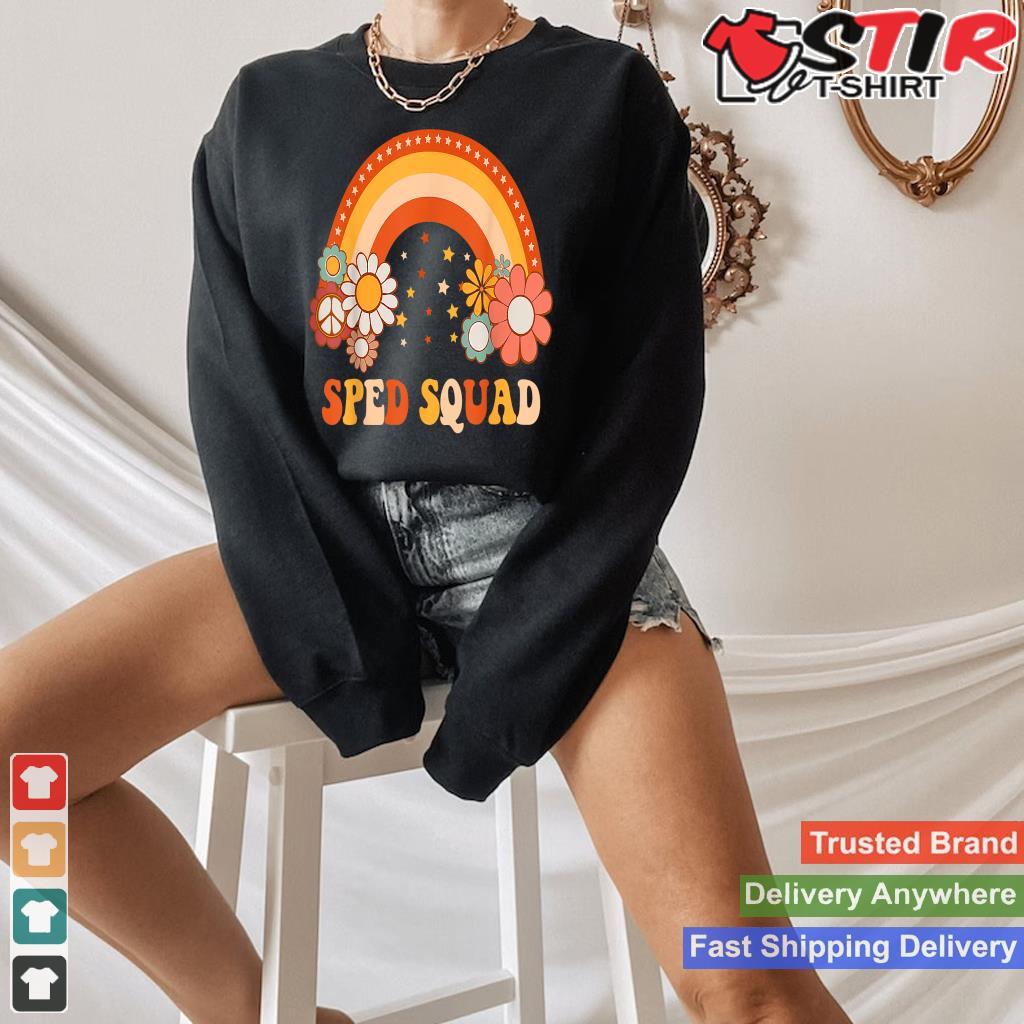 Retro Sped Squad Special Ed Teacher Autism Back To School Shirt Hoodie Sweater Long Sleeve