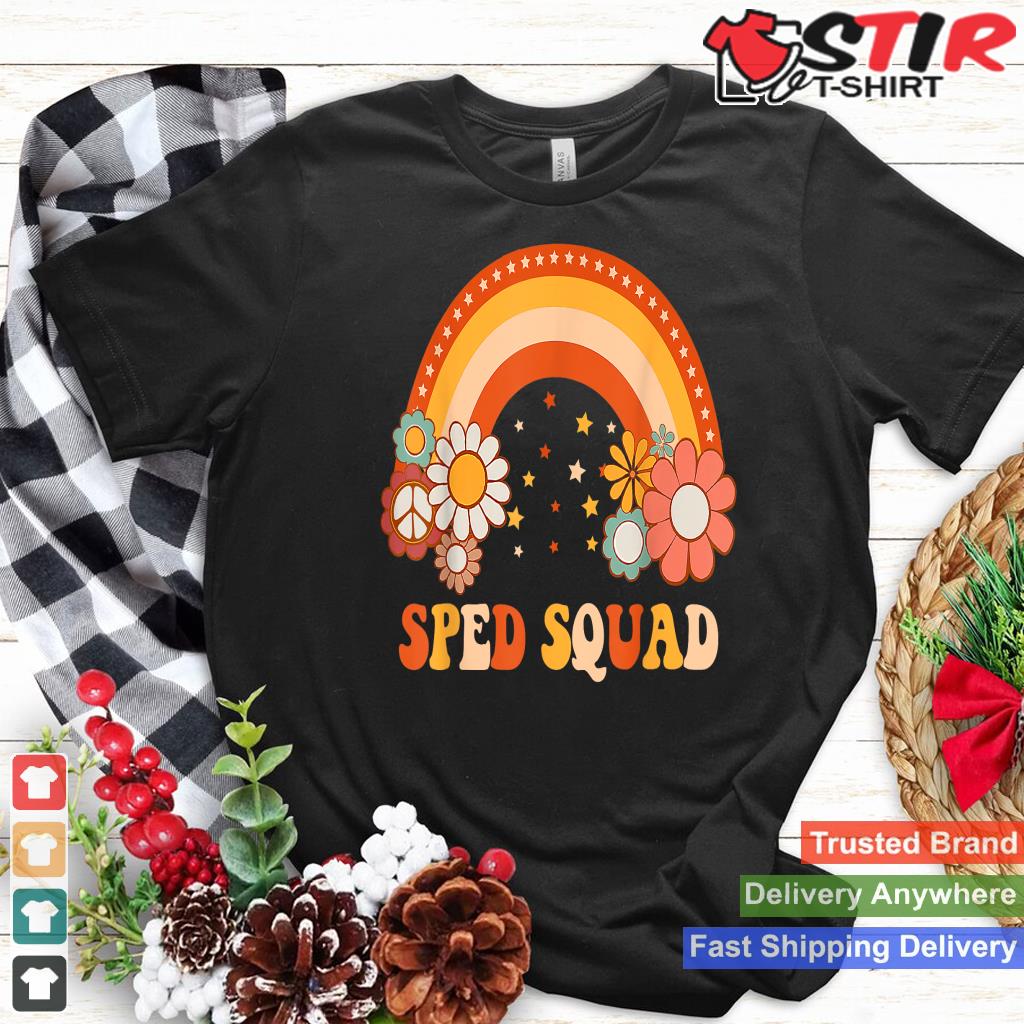 Retro Sped Squad Special Ed Teacher Autism Back To School Shirt Hoodie Sweater Long Sleeve