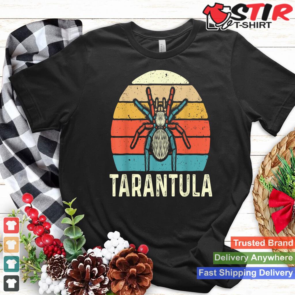 Retro Tarantula   Arthropod Arachnid Arachnophile Spider Shirt Hoodie Sweater Long Sleeve