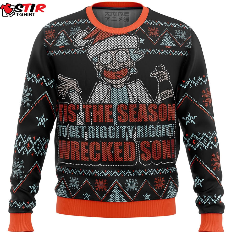 Rick And Morty Tis The Season Ugly Christmas Sweater Stirtshirt