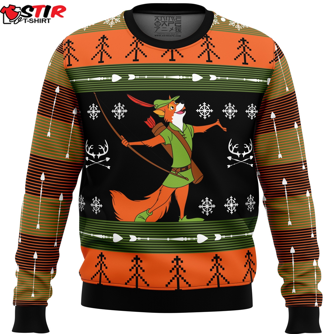 Robin Hood Ugly Christmas Sweater Stirtshirt