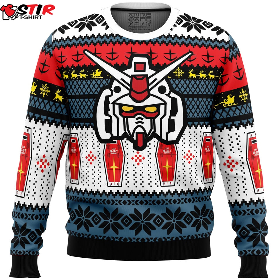 Rx 78 Gundam Ugly Christmas Sweater Stirtshirt