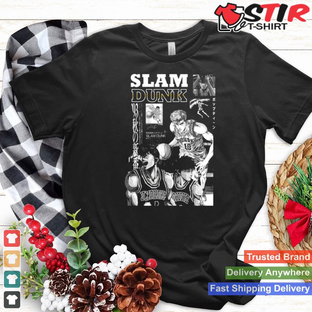 Slam Dunk Anime Manga Merch 90S Shirt Shirt Hoodie Sweater Long Sleeve