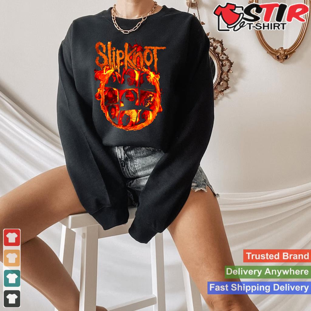 Slipknot Official We Are Not Your Kind Flames Long Sleeve Shirt Hoodie Sweater Long Sleeve