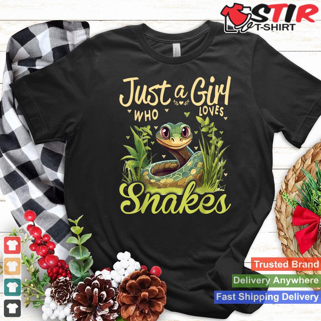 Snake Lover Just A Girl Who Loves Snakes_1 Shirt Hoodie Sweater Long Sleeve