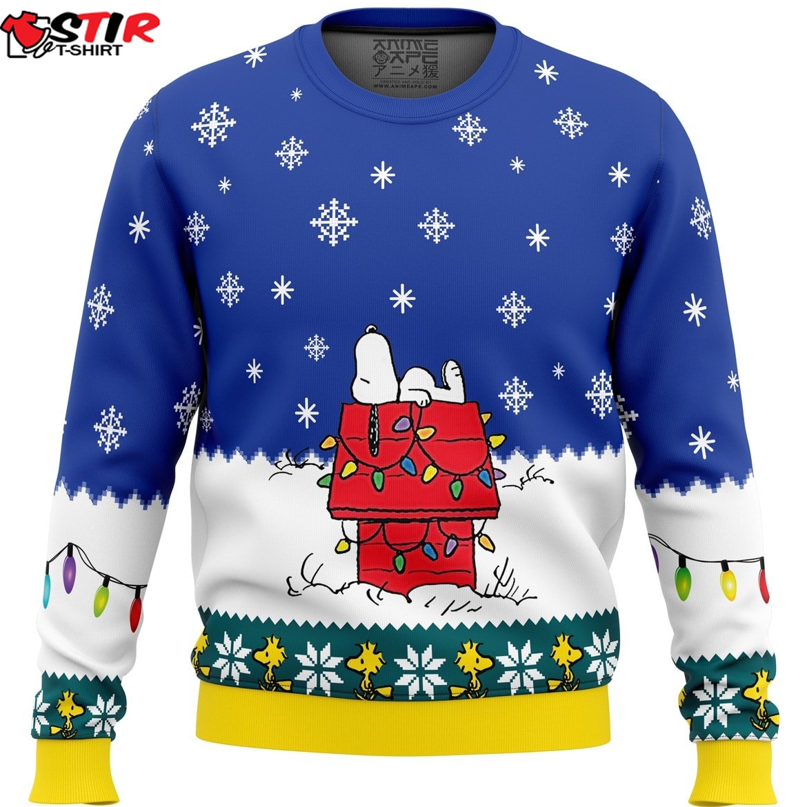 Snoopy Ugly Christmas Sweater Stirtshirt