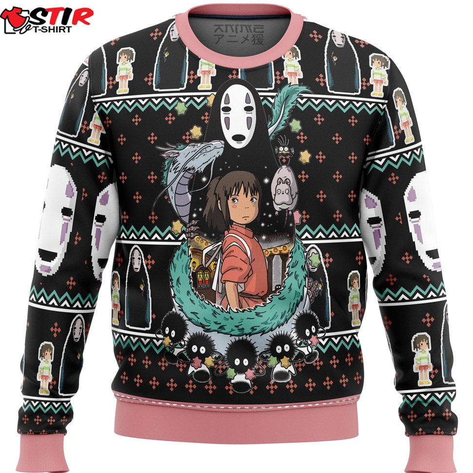Spirited Away Avatar Ugly Christmas Sweater Stirtshirt