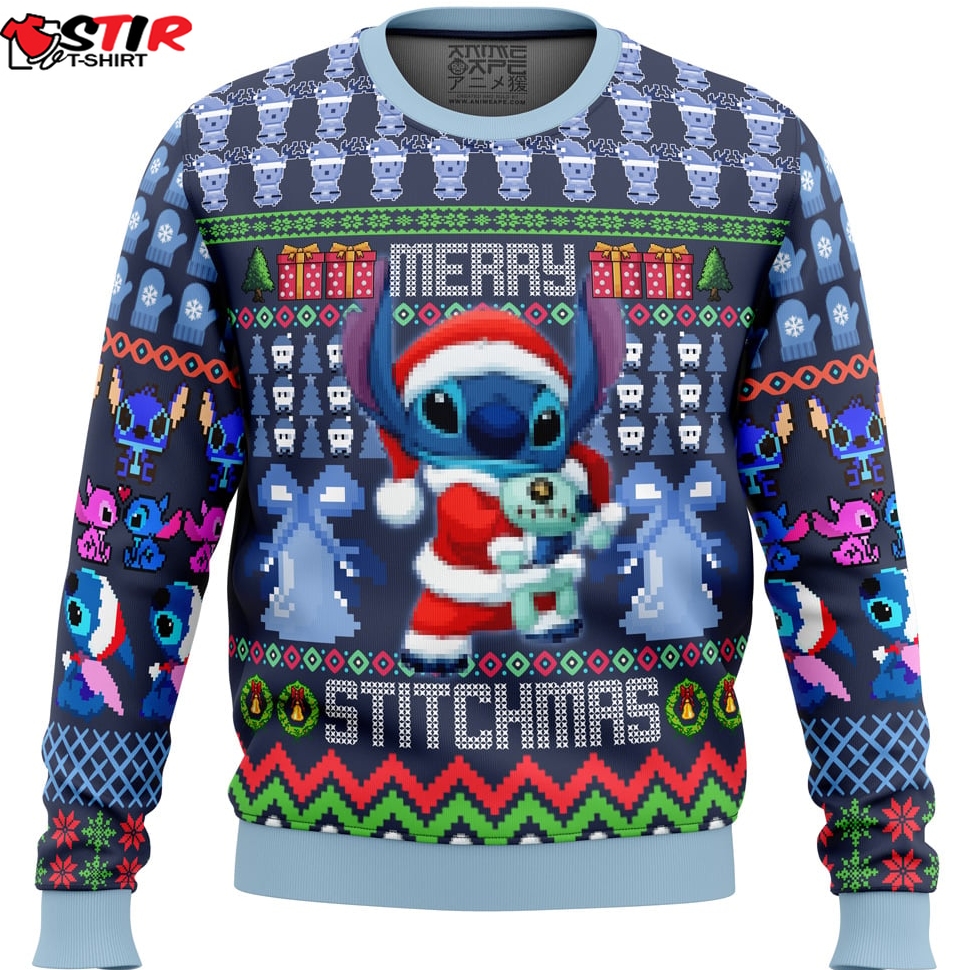 Stitch Lilo And Stitch Ugly Christmas Sweater Stirtshirt