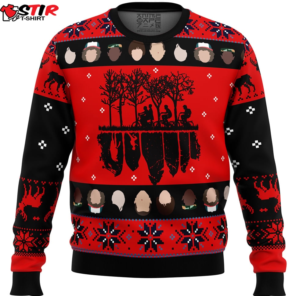 Stranger Things Ugly Christmas Sweater Stirtshirt