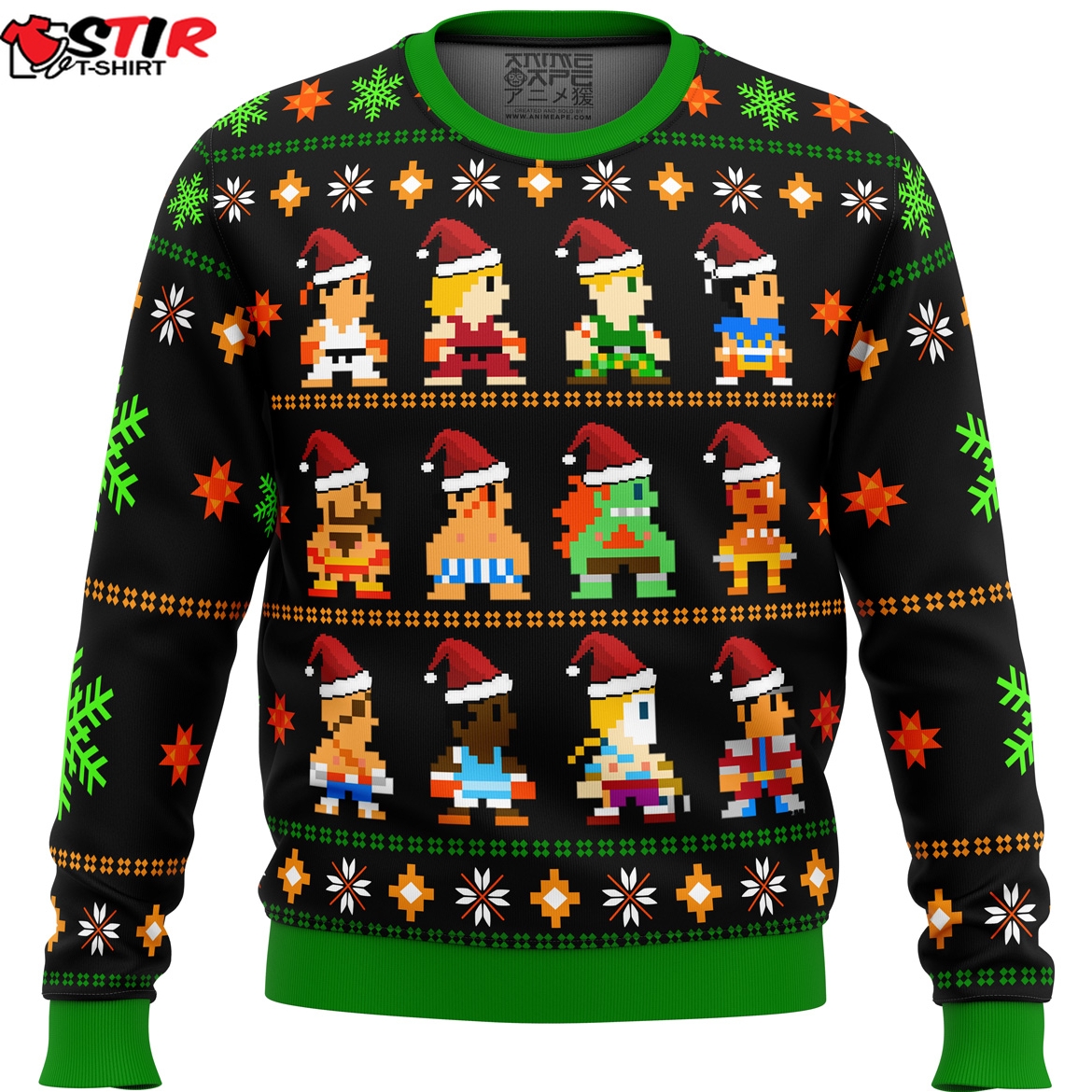 Street Fighter Classic Collection Ugly Christmas Sweater Stirtshirt