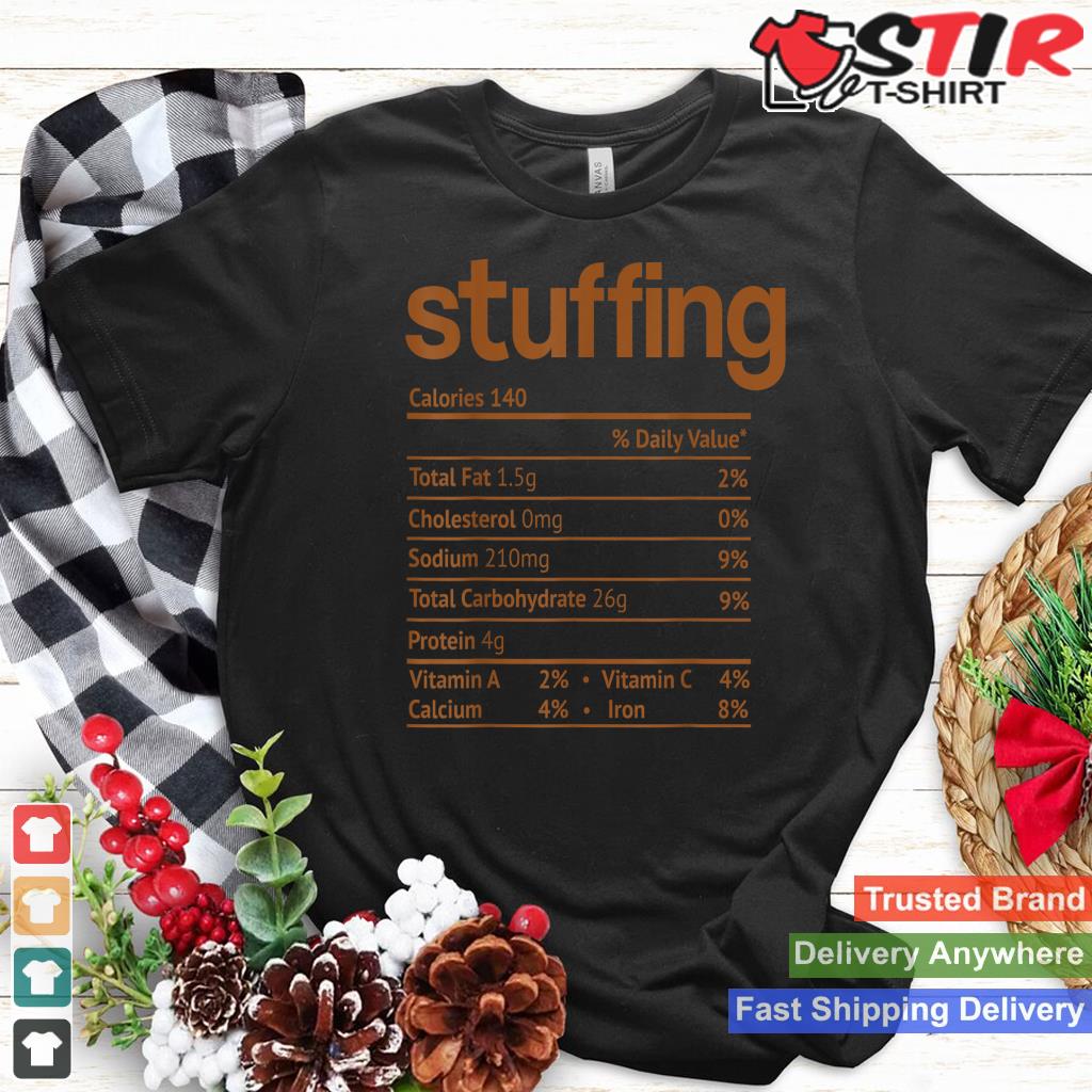 Stuffing Nutrition Facts Funny Thanksgiving Christmas Food