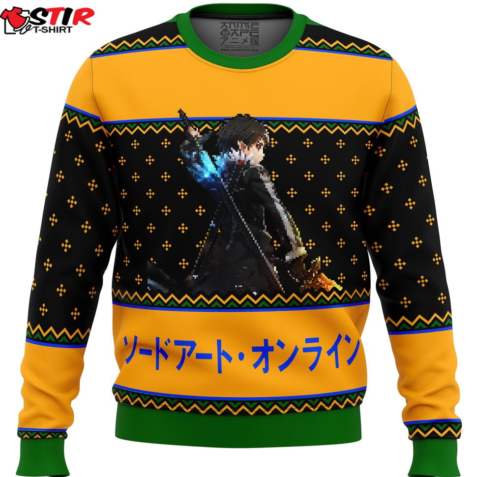 Sword Art Online Beater Ugly Christmas Sweater Stirtshirt