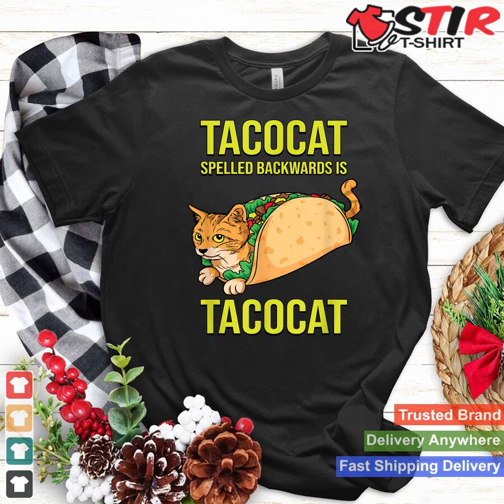 Tacocat Spelled Backward Is Tacocat Funny Cat Lover