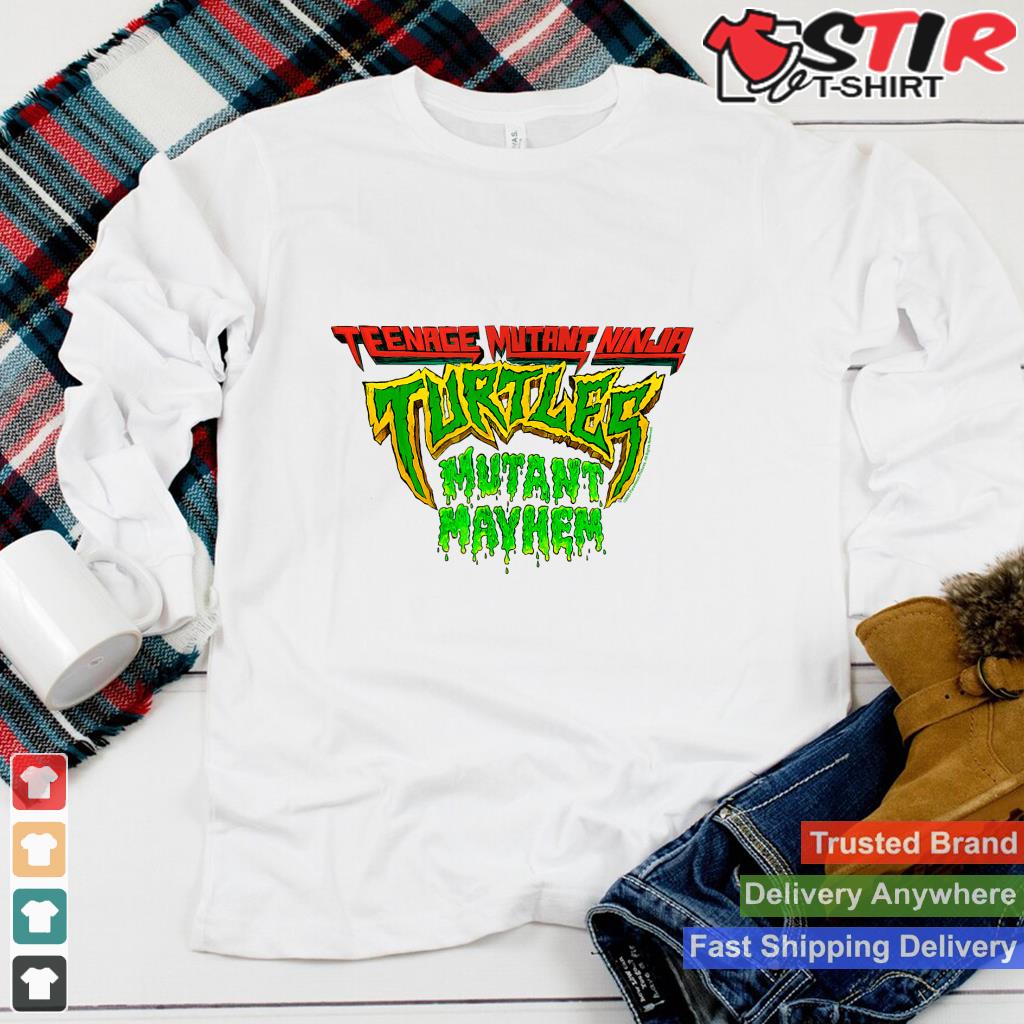 Teenage Mutant Ninja Turtles Mutant Mayhem Slime Retro Logo Shirt Hoodie Sweater Long Sleeve