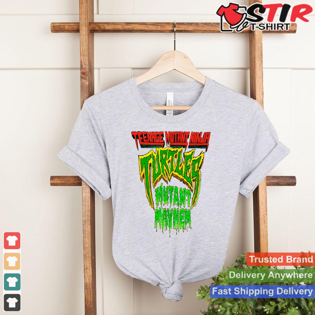 Teenage Mutant Ninja Turtles Mutant Mayhem Slime Retro Logo Shirt Hoodie Sweater Long Sleeve