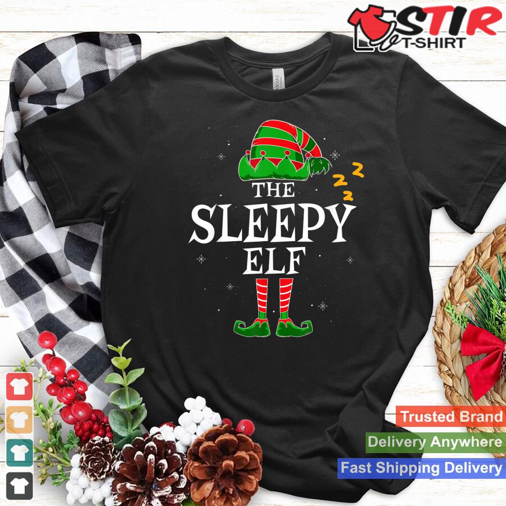The Sleepy Elf Group Matching Family Christmas Holiday Funny