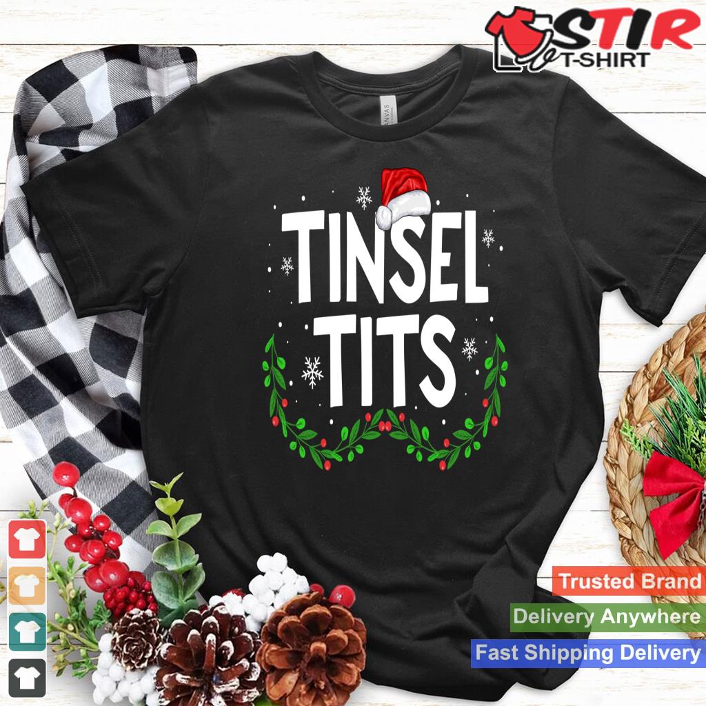 Tinsel Tits And Jingle Balls Funny Matching Christmas Couple Long Sleeve