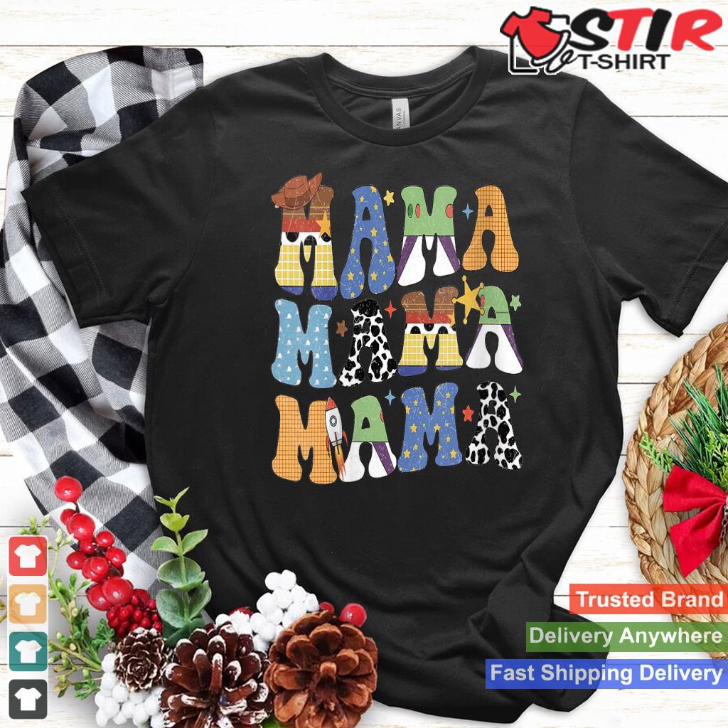 Toy Funny Story Mama   Boy Mom Mother's Day Tee For Womens V Neck