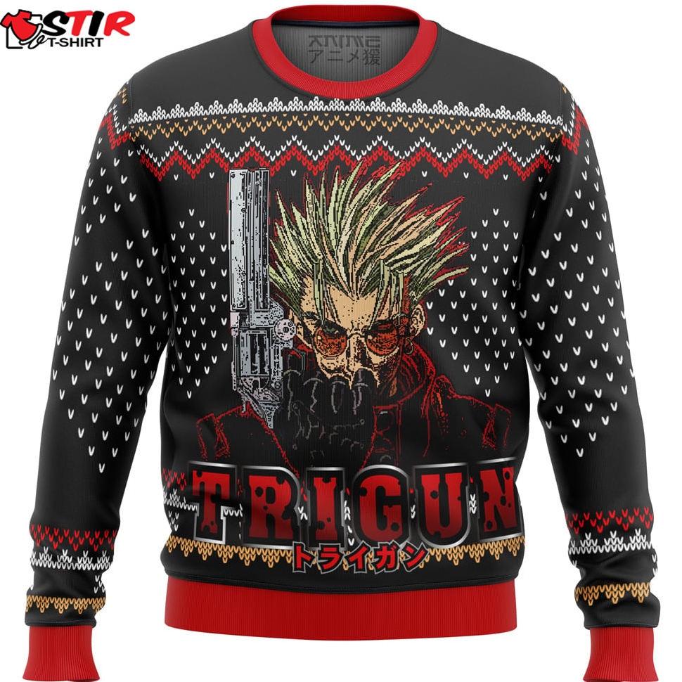 Trigun Vash Emblem Ugly Christmas Sweater Stirtshirt