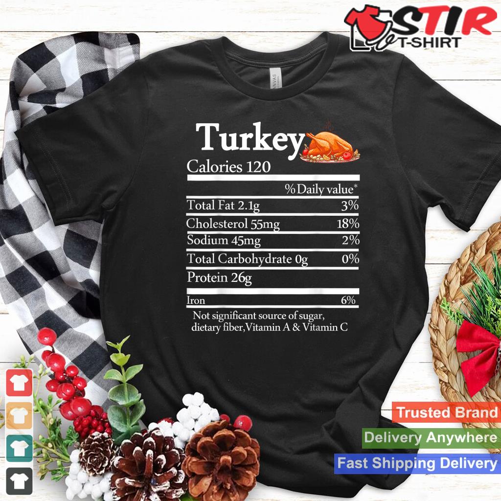 Turkey Nutrition Facts Funny Thanksgiving Food Costume