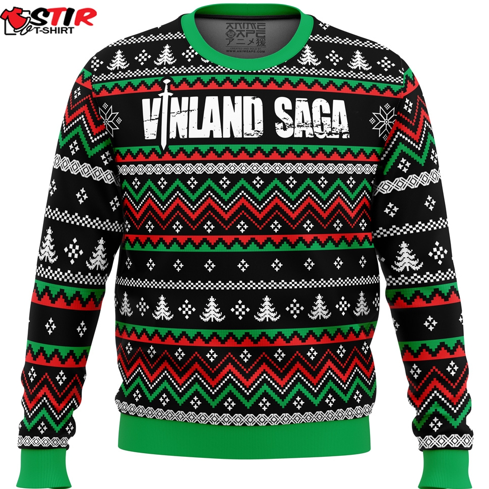 Viking Ship Vinland Saga Christmas Sweater Stirtshirt