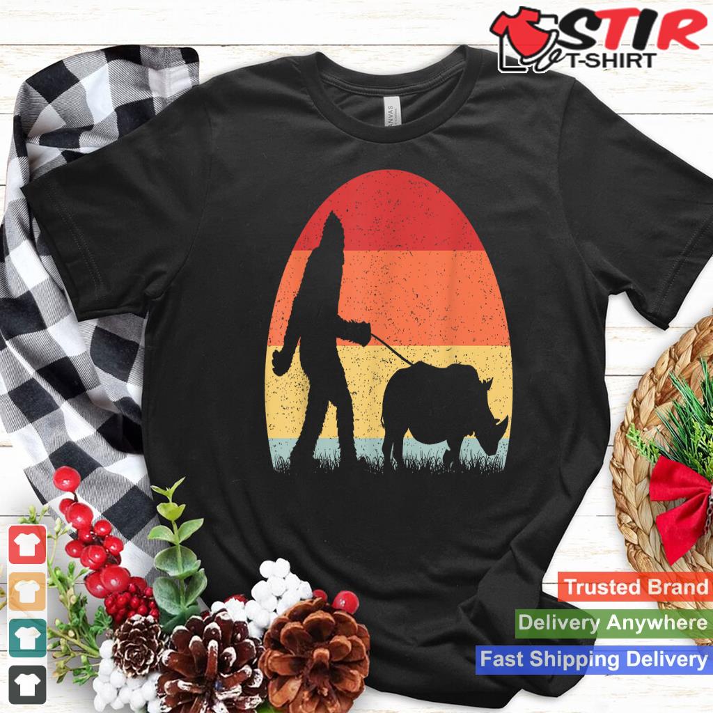 Vintage Bigfoot Walking Rhino Sasquatch Funny Gifts