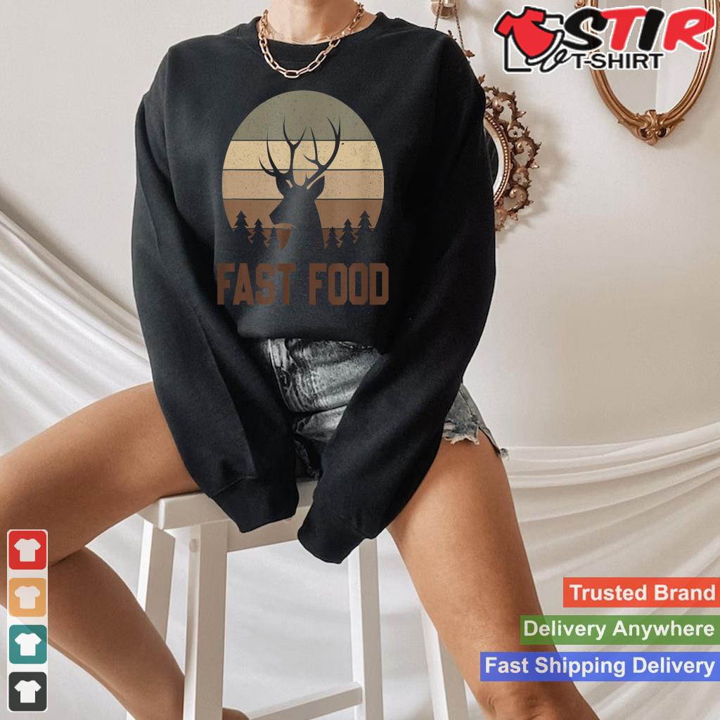 Vintage Fast Food Hunter Shirt Deer Hunting Shirt Hoodie Sweater Long Sleeve