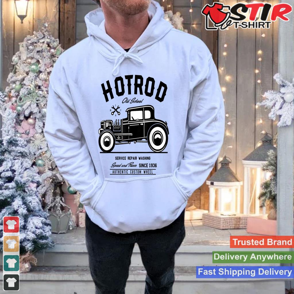 Vintage Hot Rod Old School Speed And Power Shirt For Men_1 Shirt Hoodie Sweater Long Sleeve