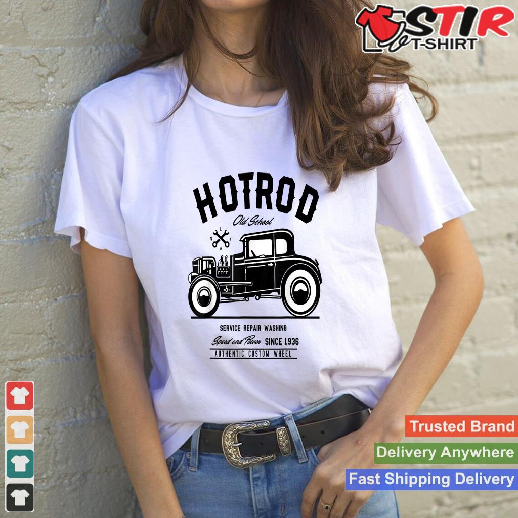 Vintage Hot Rod Old School Speed And Power Shirt For Men_1 Shirt Hoodie Sweater Long Sleeve