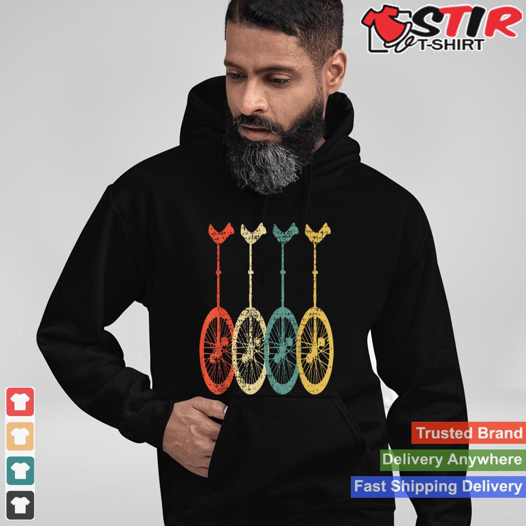Vintage Retro Unicycle Monocycle Cyclist Artist Sport Gift_1 Shirt Hoodie Sweater Long Sleeve