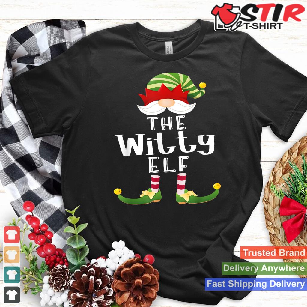 Witty Elf Group Christmas Funny Pajama Party