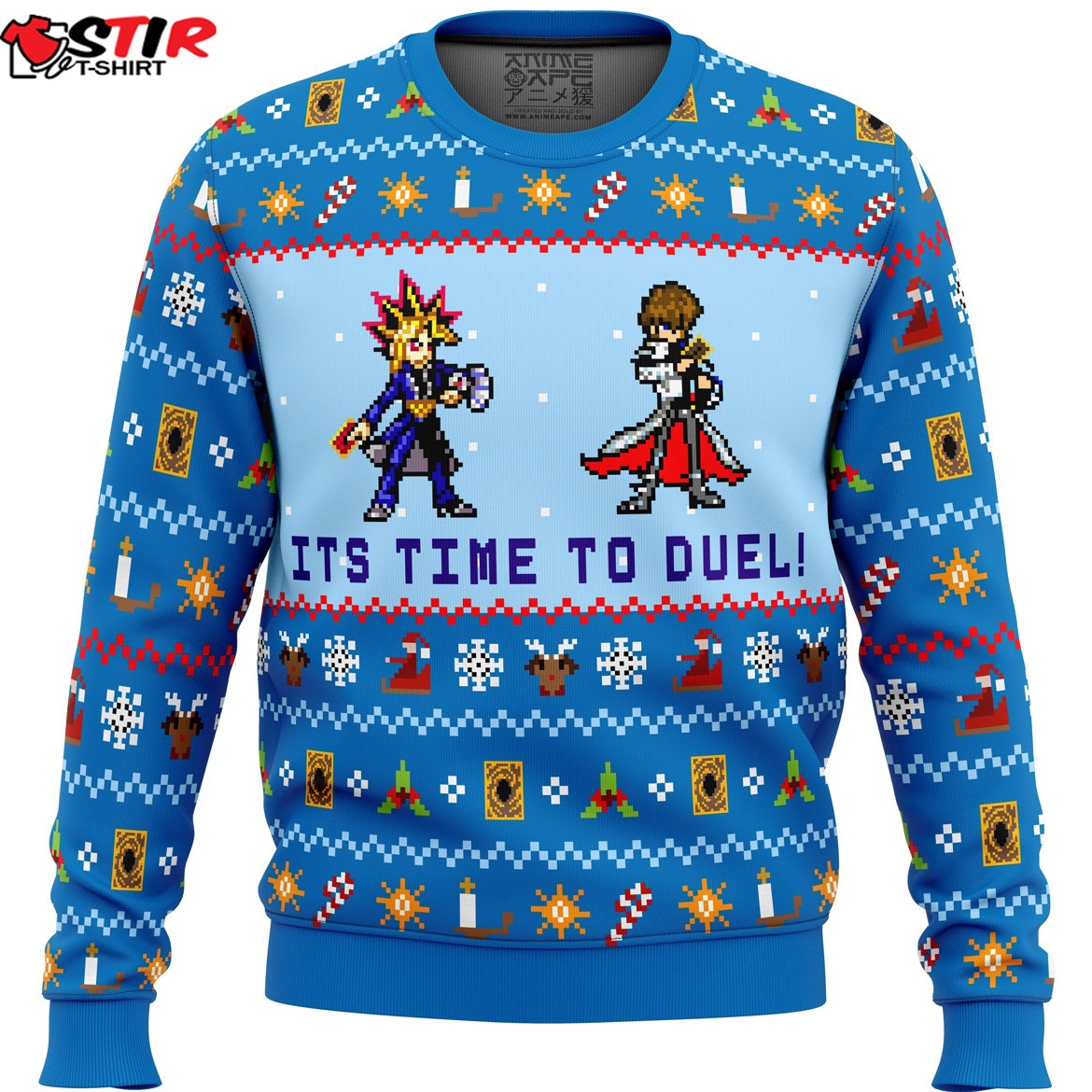 Yugioh Its Time To Duel Ugly Christmas Sweater Stirtshirt